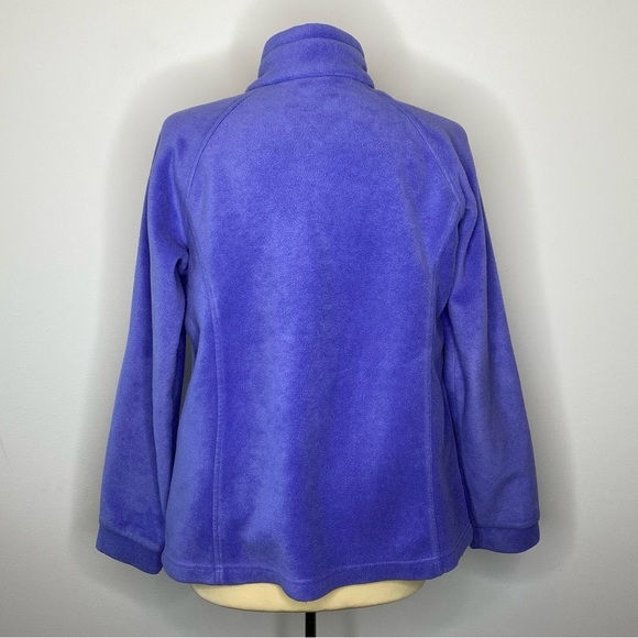 Columbia Lavender Full Zip Front Fleece - Picture 2 of 9